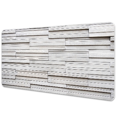 Podložka na stôl Biela textúra dosky