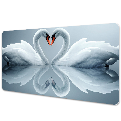 Podložka na stôl Labute na vode