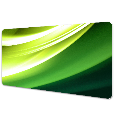 Veľká podložka na stôl Abstrakt v zelenej farbe