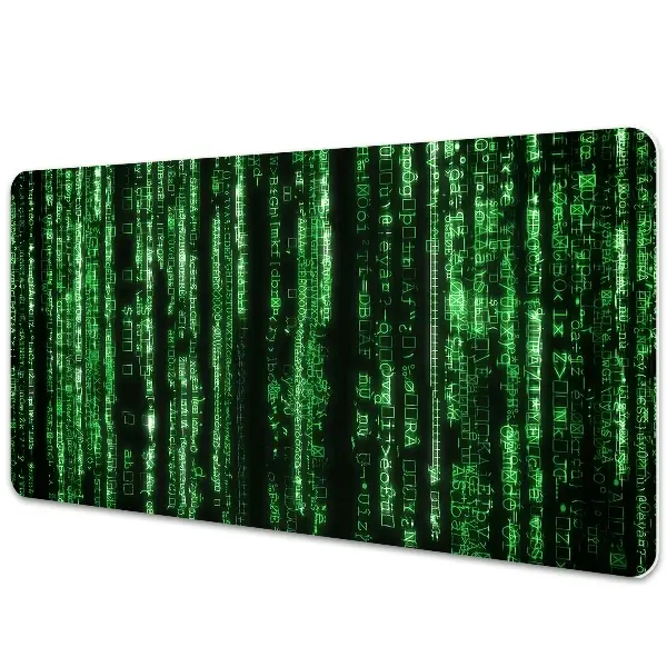 Podložka na stôl Abstraktné zelené znaky