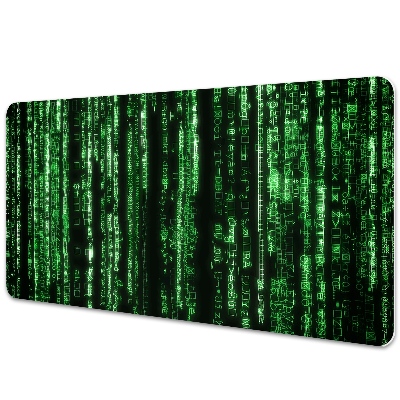 Podložka na stôl Abstraktné zelené znaky