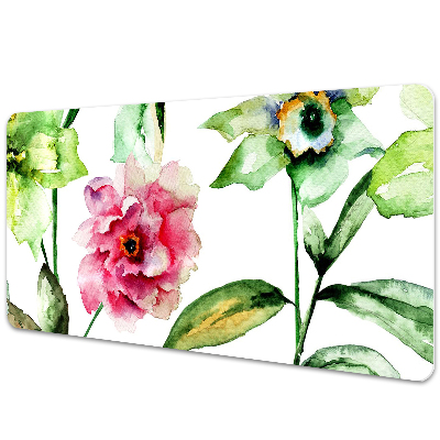 Podložka na písací stôl Jarná flóra