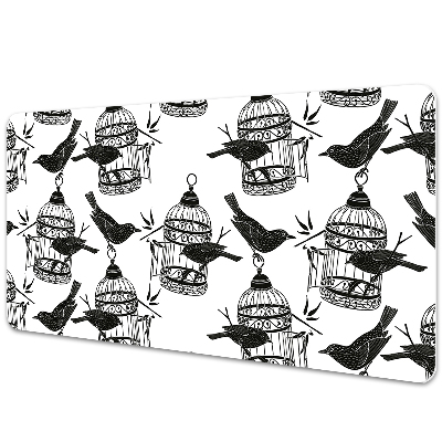 Veľká podložka na stôl Vtáčie klietky