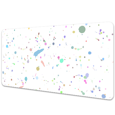 Podložka na stôl Farebné pastelové atramentové škvrny.