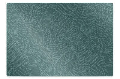 Podložka pod stoličku na kolieskach Vodný list