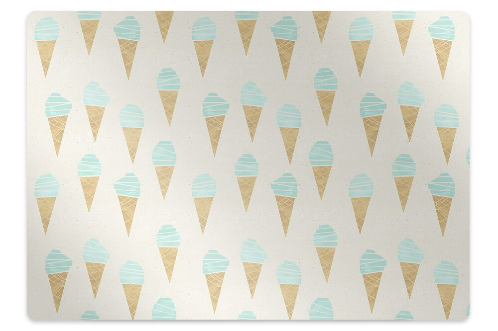 Podložka pod stoličku na podlahu Zmrzlina