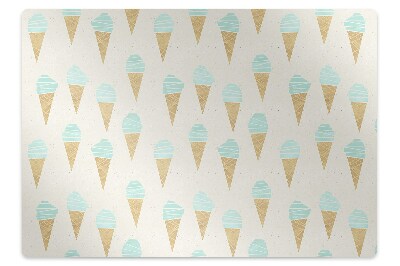 Podložka pod stoličku na podlahu Zmrzlina