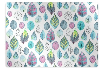 Podložka pod stoličku Kreslené listy