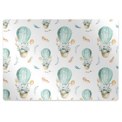 Podložka pod stoličku Zajac v balóne