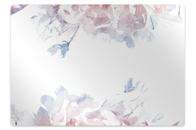 Podložka pod stoličku na podlahu Pastelové ruže