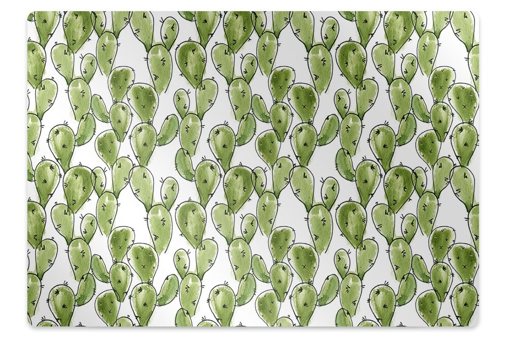 Podložka pod stoličku Boho kaktus