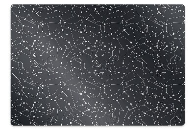 Podložka pod stoličku na podlahu Galaxia súhvezdí