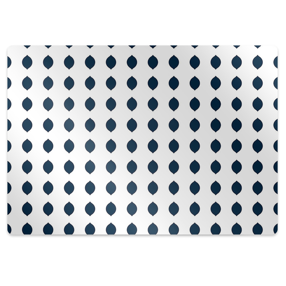 Podložka pod stoličku na podlahu Citróny