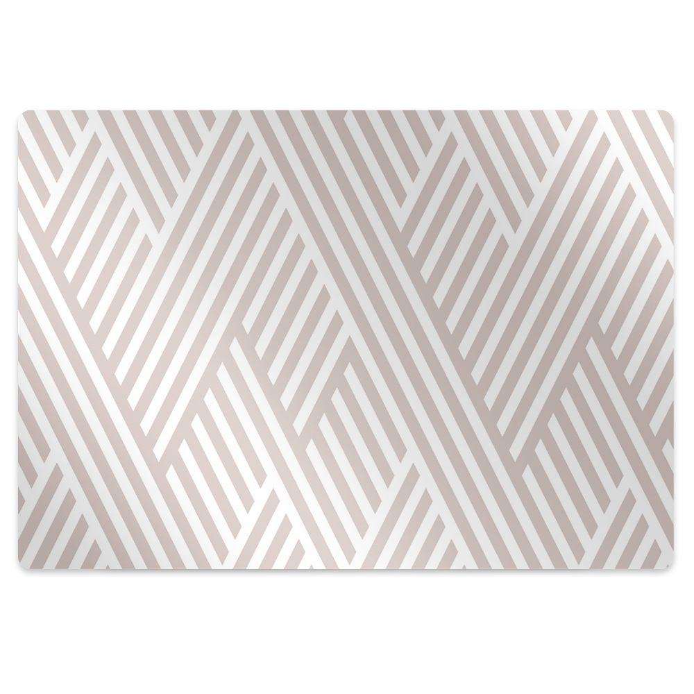 Podložka pod stoličku na podlahu Vzor prerušovaných čiar