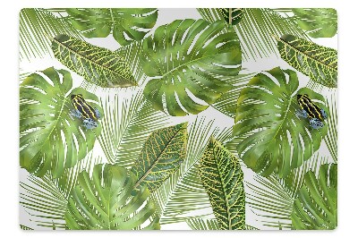 Podložka pod stoličku Žaba na liste