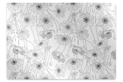 Podložka pod stoličku na kolieskach Maky