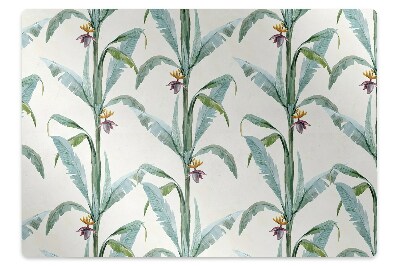 Ochranná podložka pod stoličku Tropické rastliny