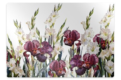 Podložka pod stoličku na kolieskach Lúka v štýle vintage