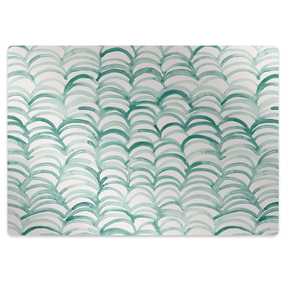 Podložka pod stoličku na kolieskach Rybia šupina