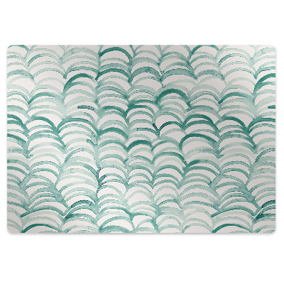 Podložka pod stoličku na kolieskach Rybia šupina