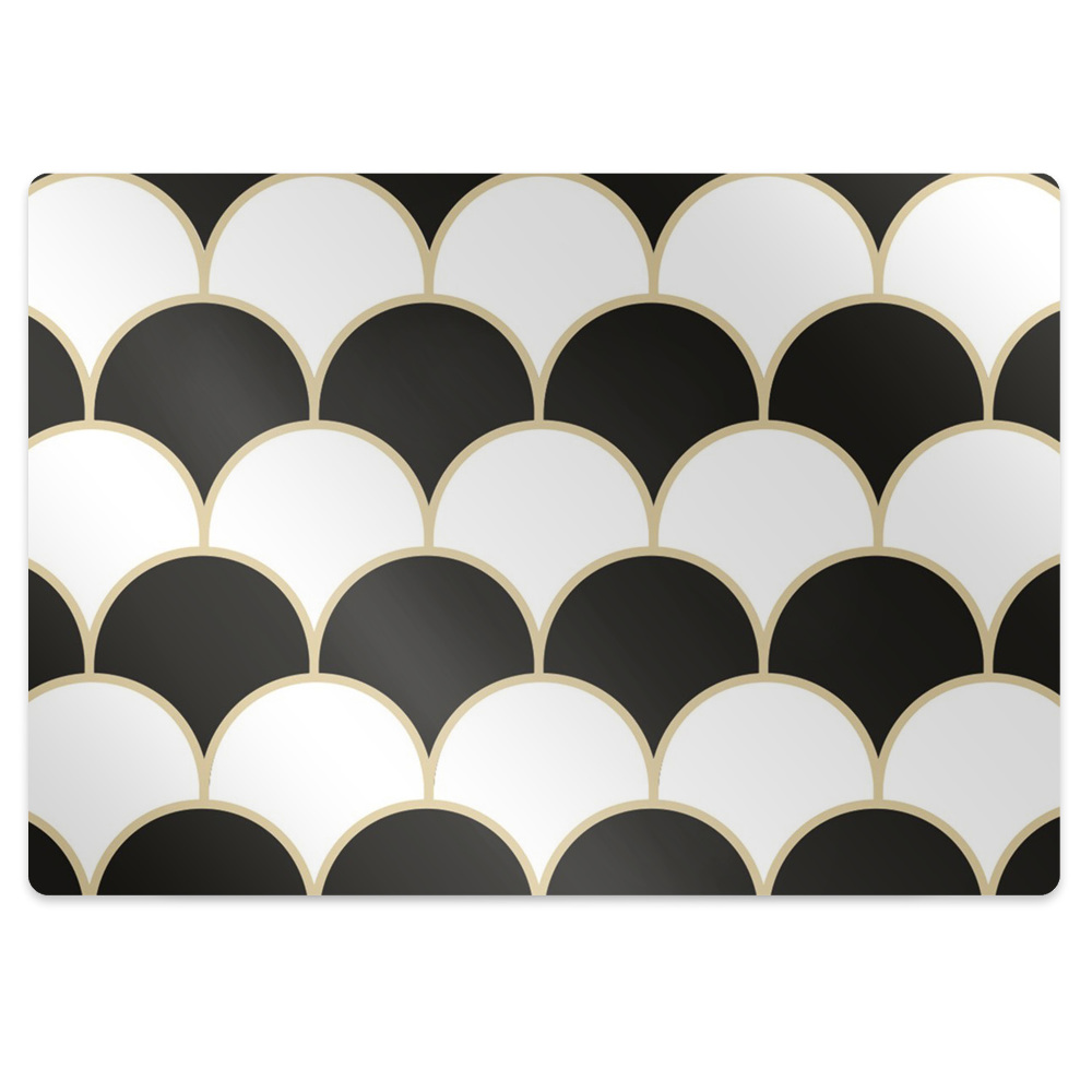 Ochranná podložka pod stoličku Rybia šupina