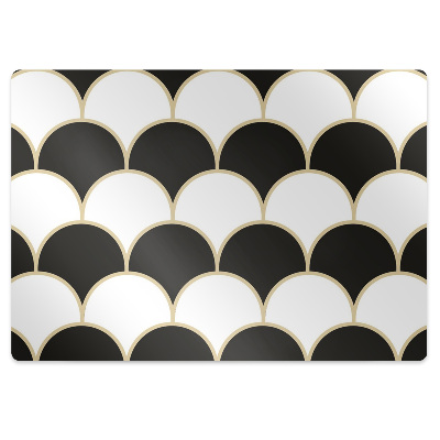 Ochranná podložka pod stoličku Rybia šupina