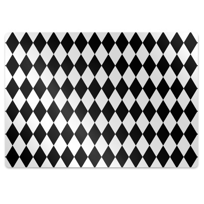 Podložka pod stoličku na kolieskach Romboidný vzor