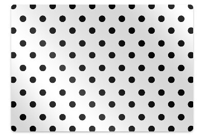 Ochranná podložka pod stoličku Bodky