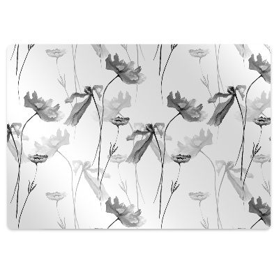 Podložka pod stoličku Kvet maku