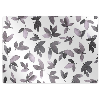 Podložka pod stoličku na kolieskach Listy stromov