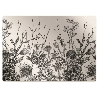 Podložka pod stoličku na kolieskach Lúka