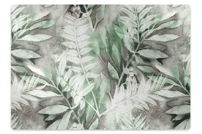 Podložka pod stoličku na podlahu Listy z trópov