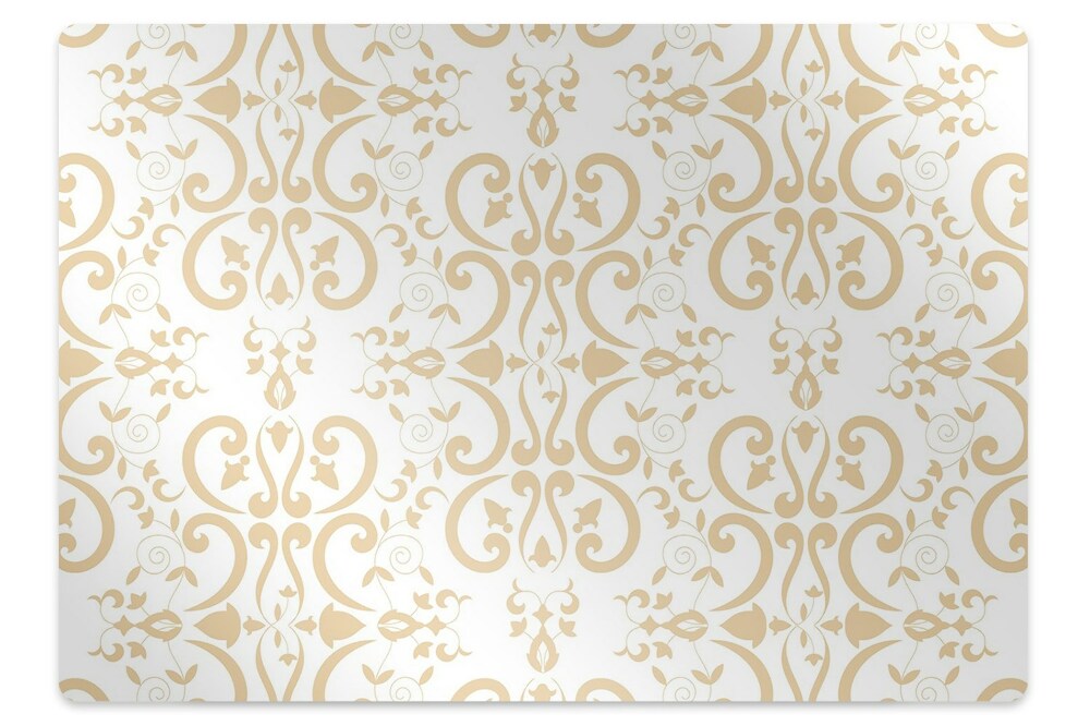 Podložka pod stoličku na kolieskach Barokový dizajn