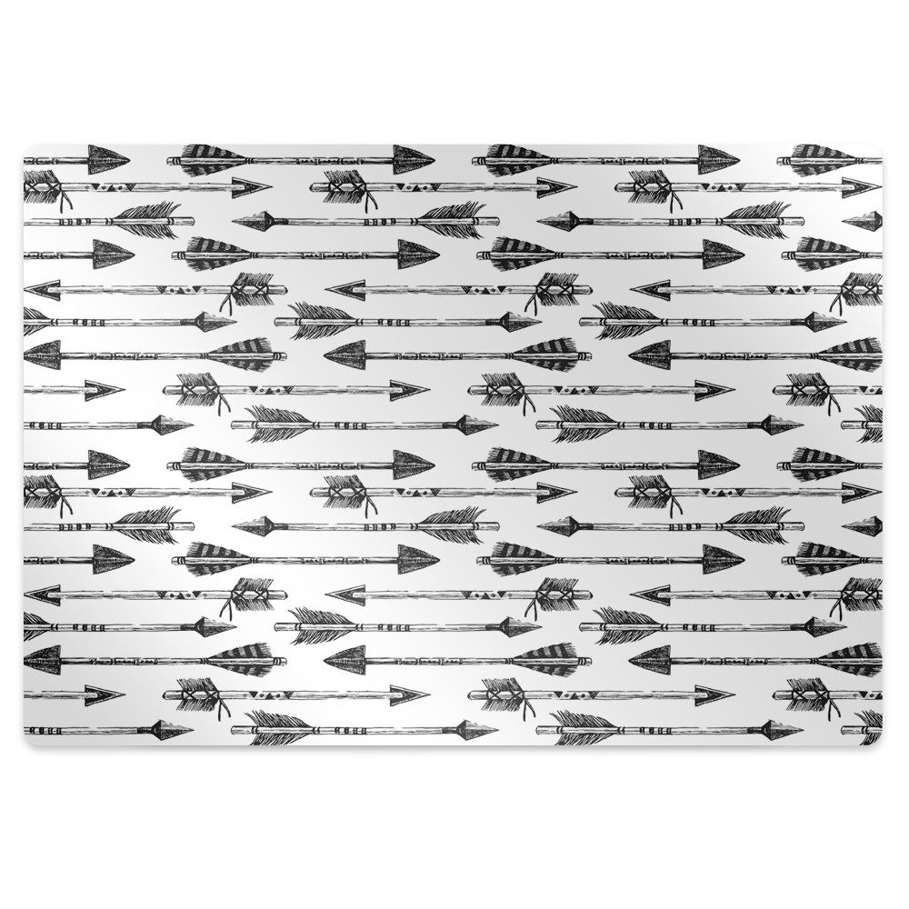 Ochranná podložka pod stoličku Šípky