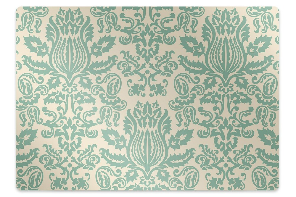 Ochranná podložka pod stoličku Zelený adamik