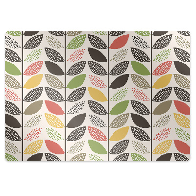 Podložka pod stoličku na kolieskach Farebný vzor