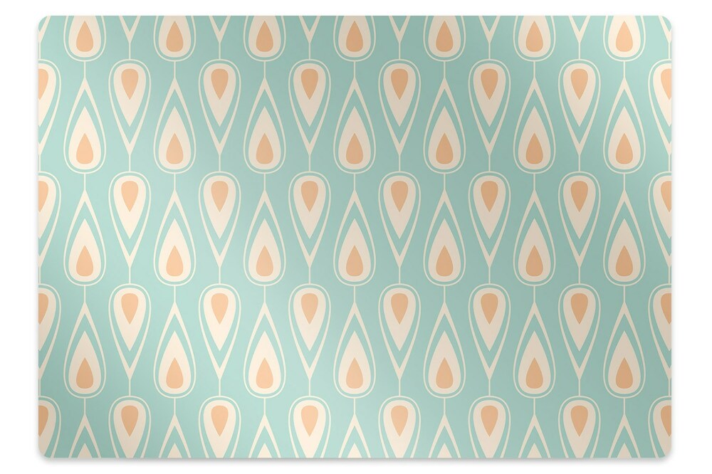 Podložka pod stoličku Retro tapety