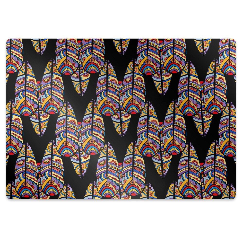 Ochranná podložka pod stoličku Kmeňové umenie