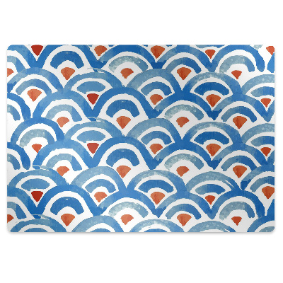 Podložka pod stoličku na podlahu Rybia šupina