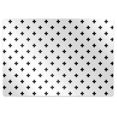 Podložka pod stoličku na kolieskach Jednofarebné plusy