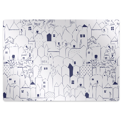 Podložka pod stoličku Kresba mesta