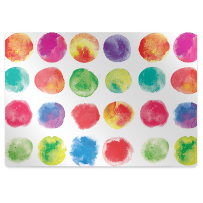 Podložka pod stoličku Maľované bodky