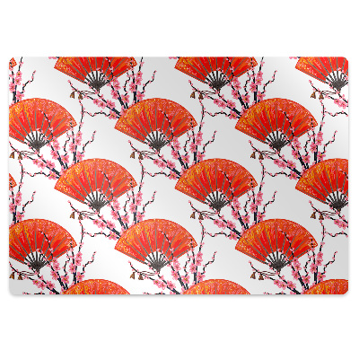 Podložka pod stoličku Japonské vejáre