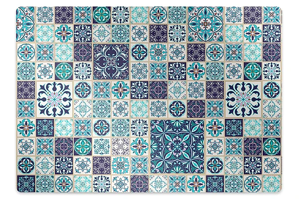 Ochranná podložka pod stoličku Krásny patchwork