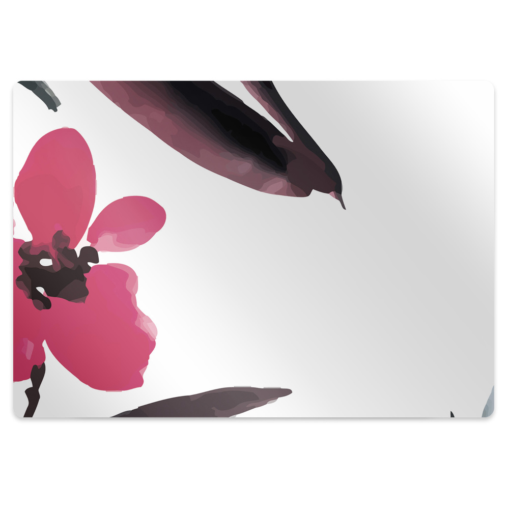 Podložka pod stoličku na podlahu Krásne kvety