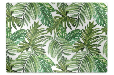 Podložka pod stoličku Listy džungle