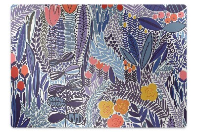 Ochranná podložka pod stoličku Tropická vegetácia