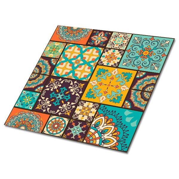 Vinylové obklady na stěnu Farebný patchwork