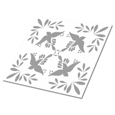 Vinylové dlaždice Sivé vtáky