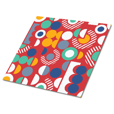 Vinylové dlaždice Retro geometria